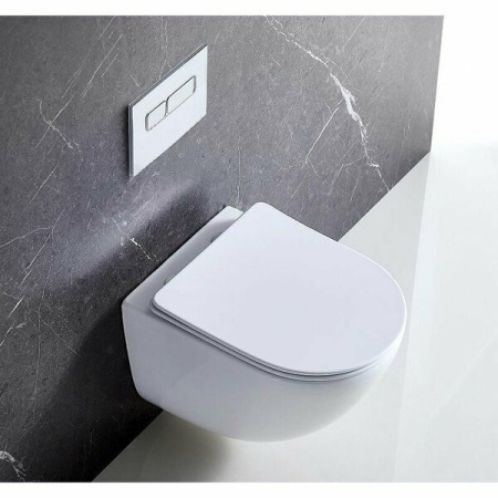 Унитаз подвесной BelBagno Amanda BB051CHR/BB051SC